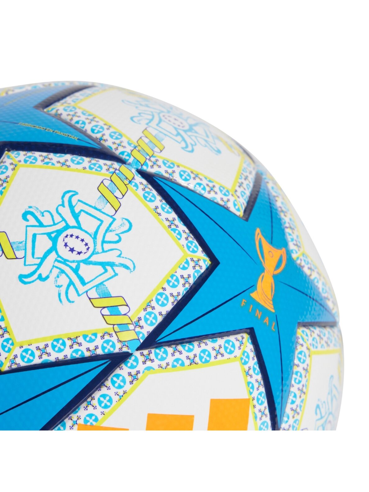 Adidas futbolo kamuolys UWCL League 24/25 Knockout Stages mėlynas JH1299 2 Adidas futbolo kamuolys UWCL League 24/25 Knockout Stages mėlynas JH1299 2