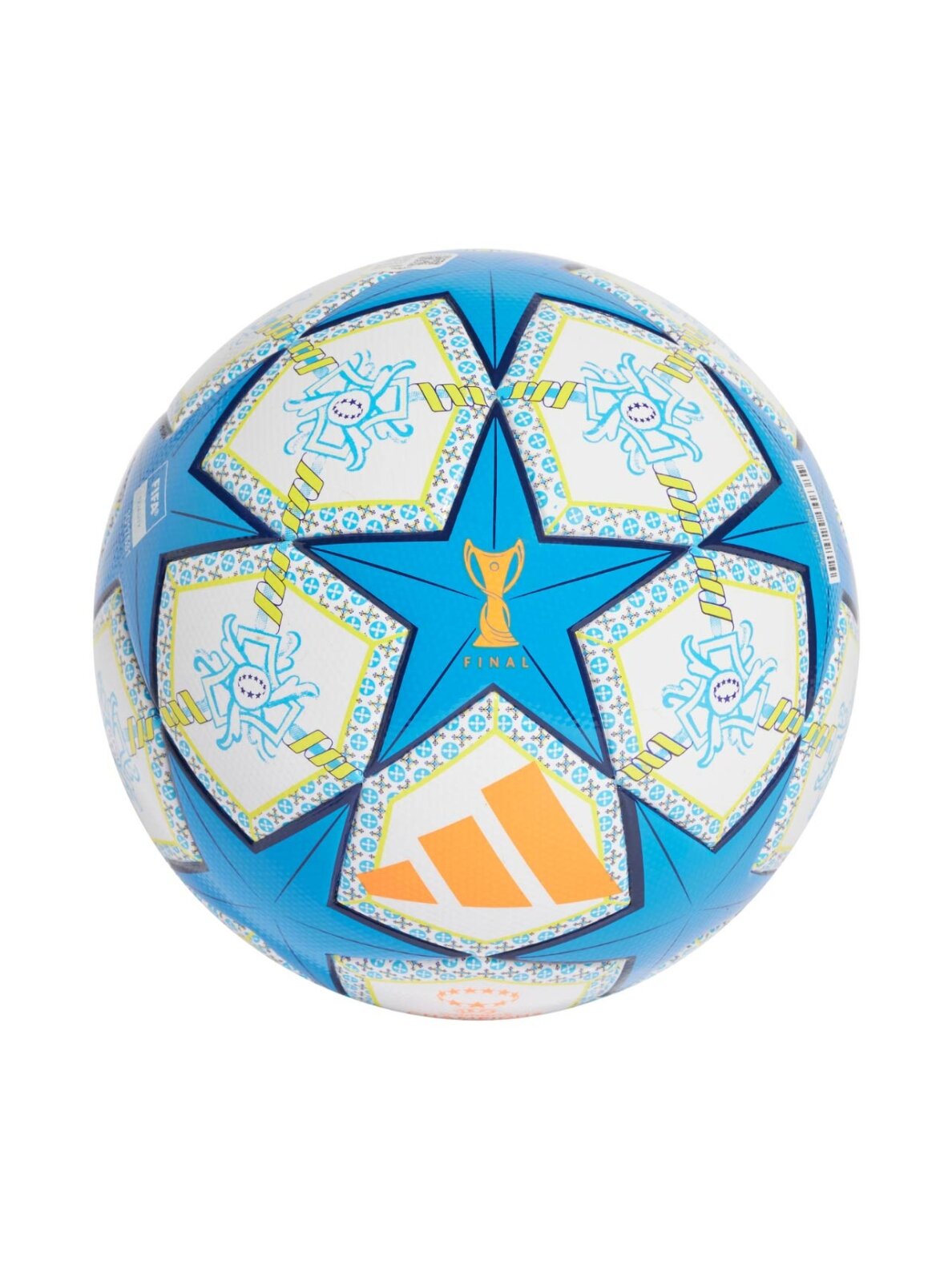 Adidas futbolo kamuolys UWCL League 24/25 Knockout Stages mėlynas JH1299 Adidas futbolo kamuolys UWCL League 24/25 Knockout Stages mėlynas JH1299