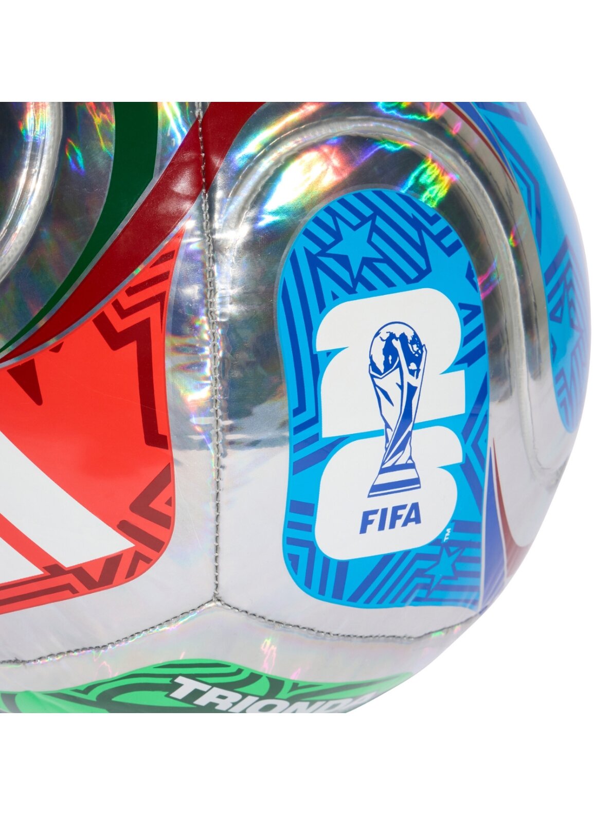 Adidas World Cup 26 Trionda Training Foil JD8046 futbolo kamuolys 2