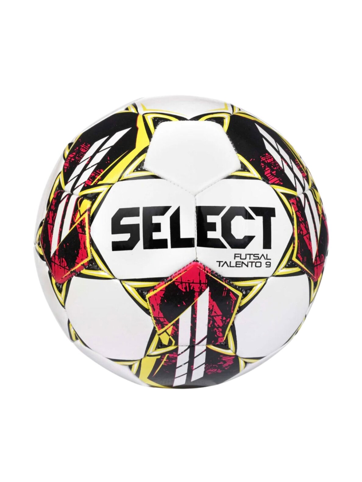 Select Futsal Talento 9 MINI futbolo kamuolys salėje balto-raudono-juodo 19258 Select Futsal Talento 9 MINI futbolo kamuolys salėje balto-raudono-juodo 19258