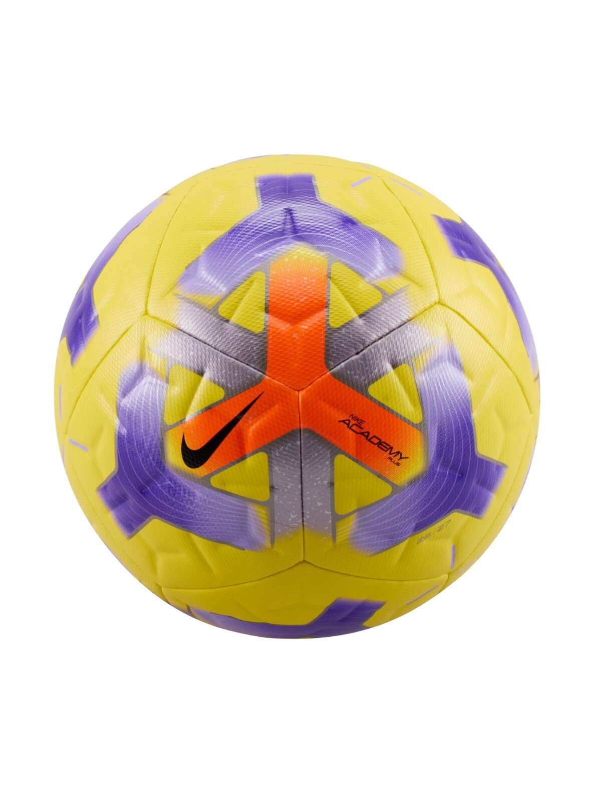 Nike futbolo kamuolys Academy Plus geltonas-violetinis IQ0640 710 Nike futbolo kamuolys Academy Plus geltonas-violetinis IQ0640 710