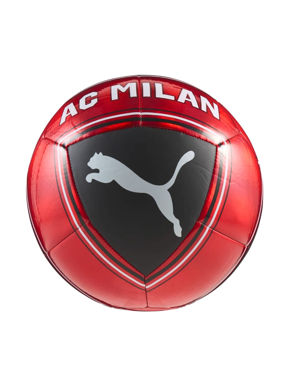 Puma AC Milan Culture futbolo kamuolys raudonas-juodas 84972 01