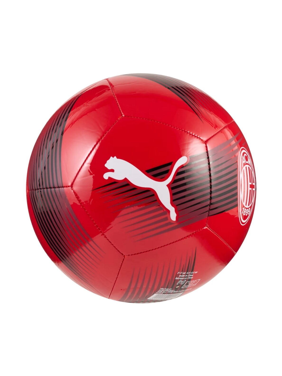 Puma AC Milan Essentials Futbolo kamuolys raudonas 84748 01 1