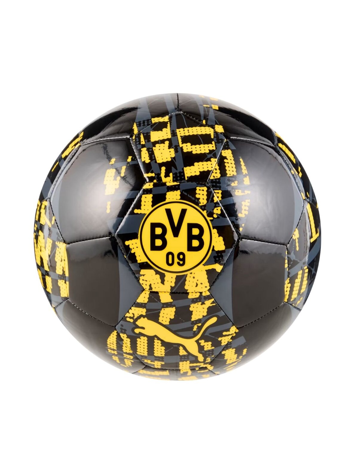 Puma BVB Prematch futbolo kamuolys juodai-geltonas 84551 02