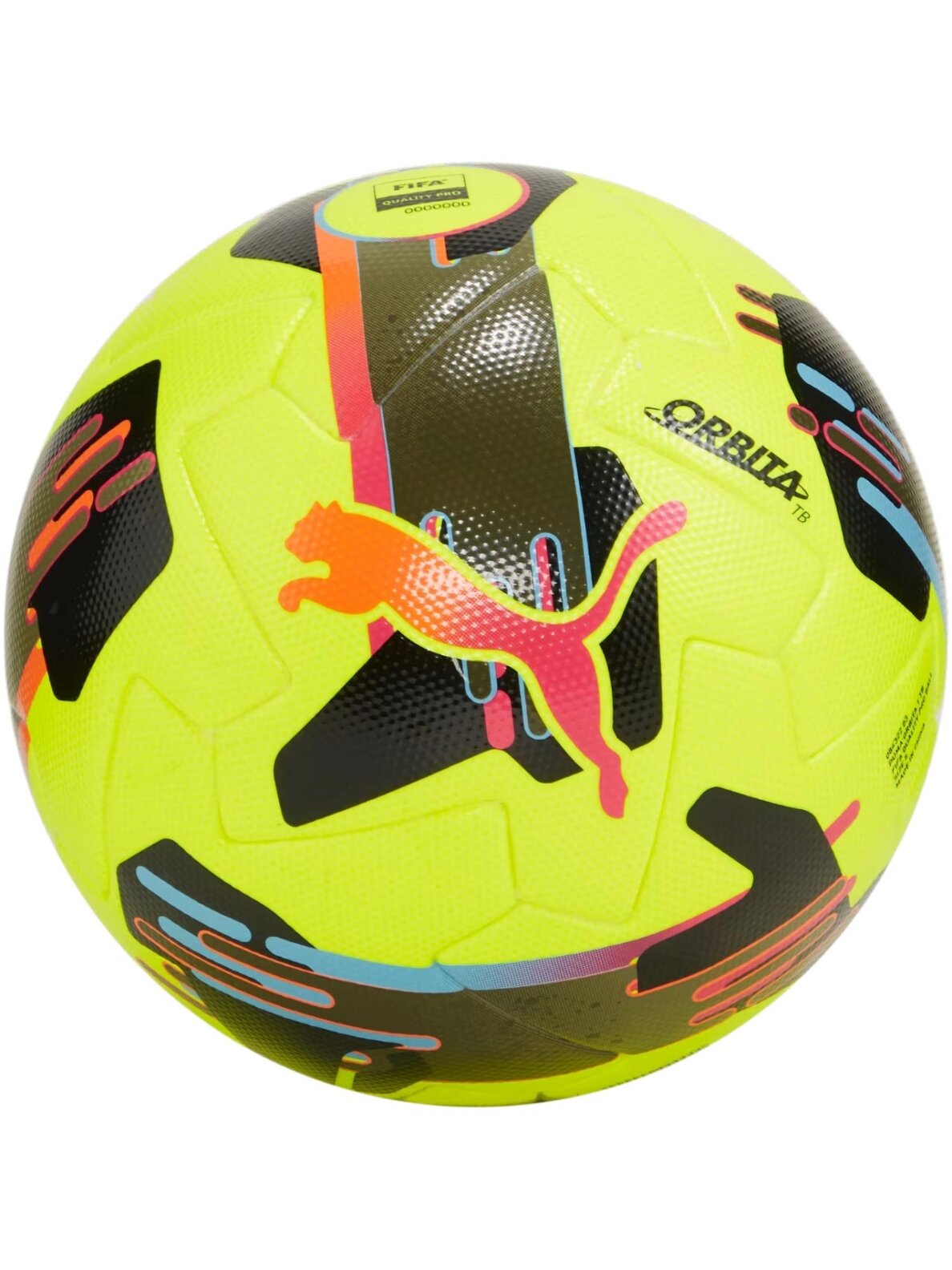 Football Puma Orbita 1 TB FIFA Quality Pro geltona 84322 03