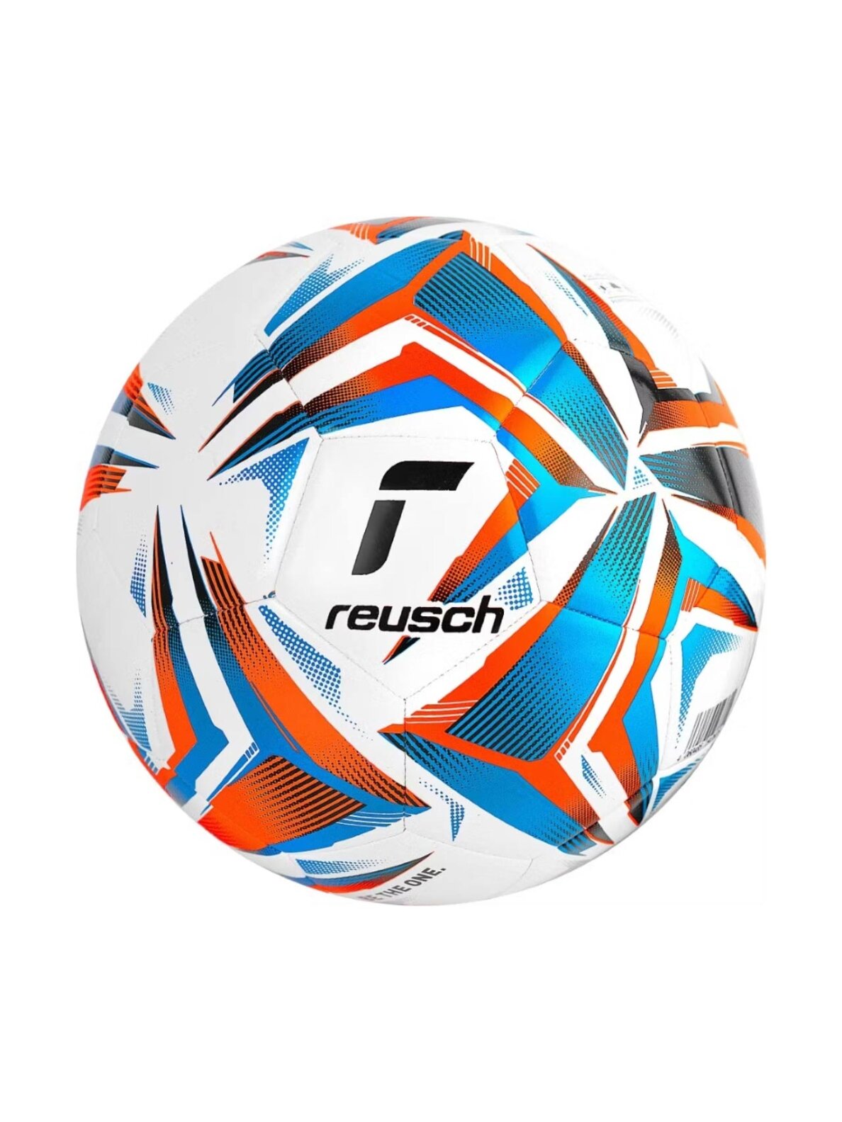 Reusch Attrakt Silver futbolo kamuolys baltas-mėlynas-oranžinis 5554004 1619