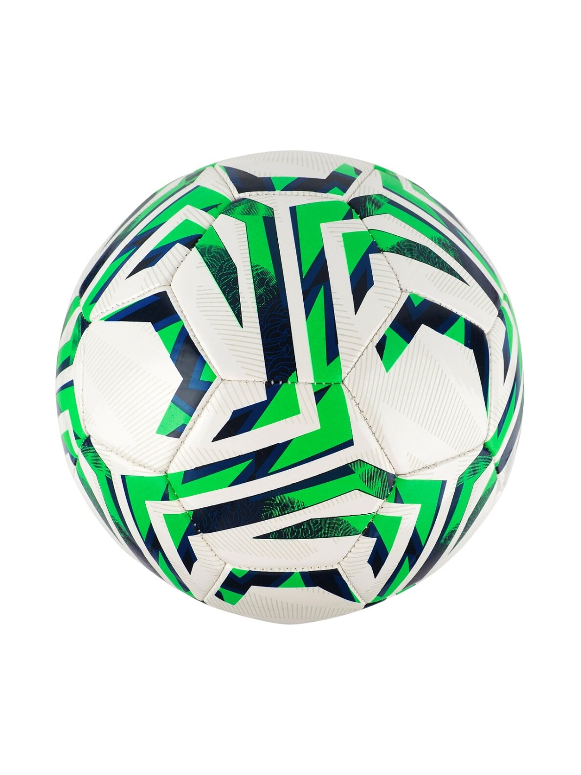 Select futbolo kamuolys Classic v25 baltos-žalios spalvos 18862 2