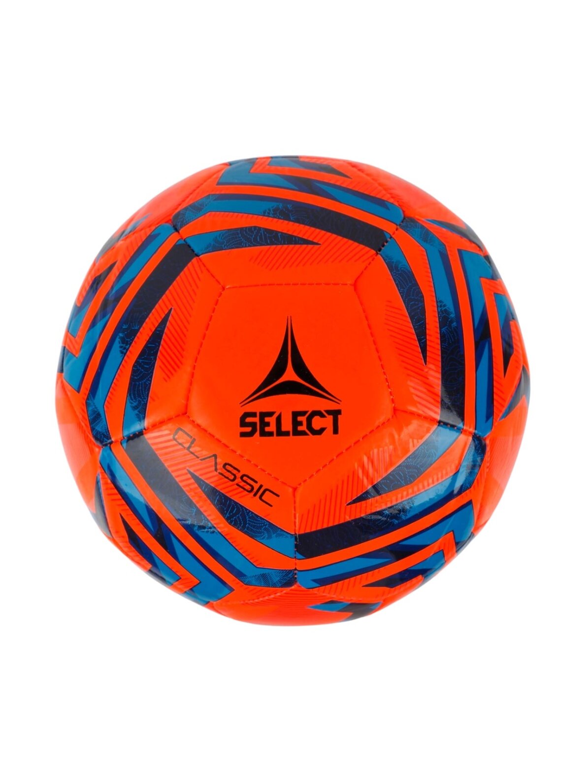 Select Classic v25 futbolo kamuolys, oranžinis-mėlynas, 160074 Select Classic v25 futbolo kamuolys, oranžinis-mėlynas, 160074