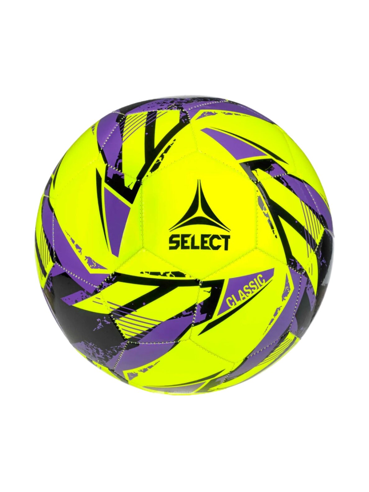 Select Classic v26 futbolo geltona-violetinė-juoda 160076 Select Classic v26 futbolo geltona-violetinė-juoda 160076