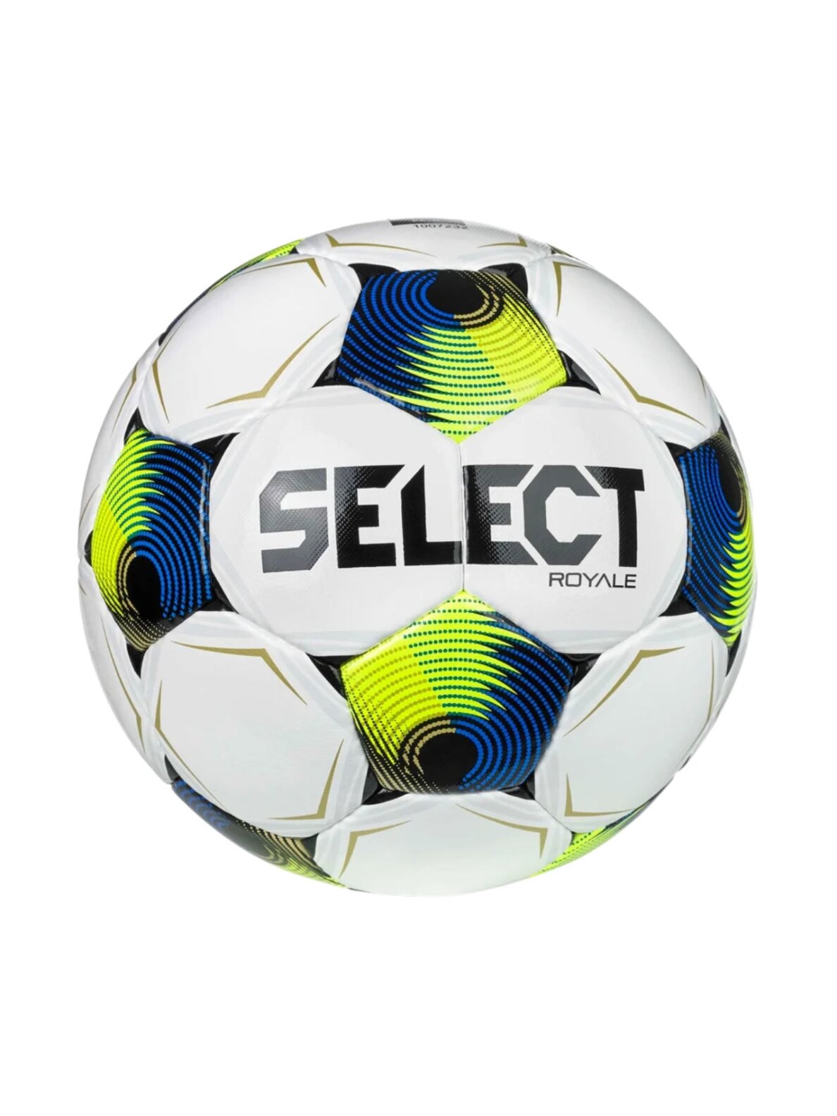 Select futbolo kamuolys FB Royale v26 FIFA Basic, baltas-mėlynas-geltonas, 110053 Select futbolo kamuolys FB Royale v26 FIFA Basic, baltas-mėlynas-geltonas, 110053
