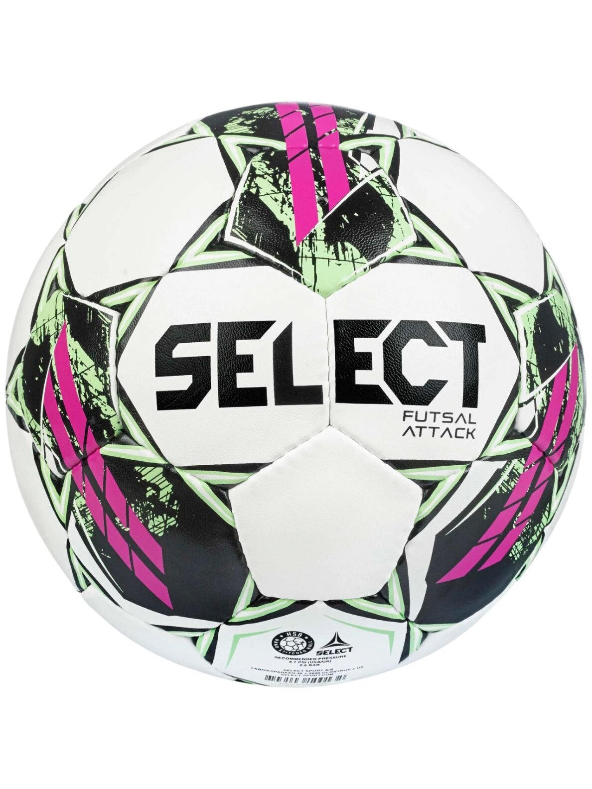 Football Select Hala Futsal Attack v22 balta ir rožinė 17622 1 Football Select Hala Futsal Attack v22 balta ir rožinė 17622 1