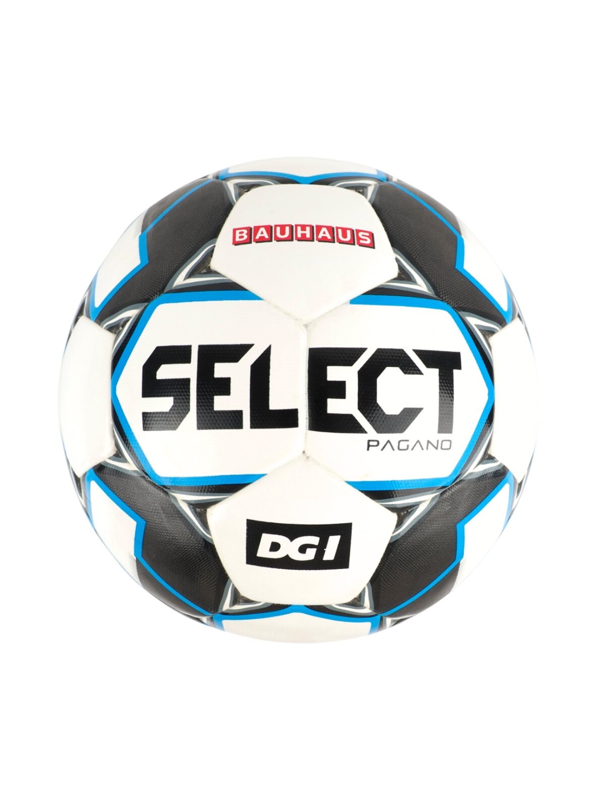 Select futbolo kamuolys Pagano DGI balta-juoda-mėlyna 17823 Select futbolo kamuolys Pagano DGI balta-juoda-mėlyna 17823