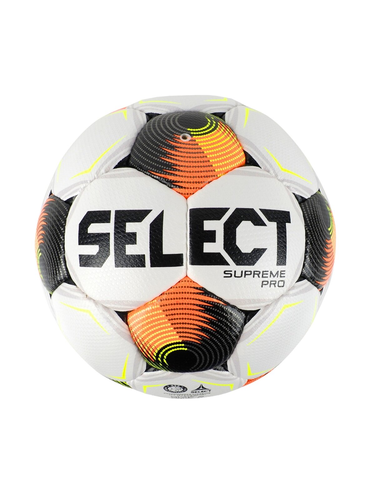 Select Supreme Pro FIFA Basic baltai-juodai-oranžinis futbolas 1001356/111148 1 Select Supreme Pro FIFA Basic baltai-juodai-oranžinis futbolas 1001356/111148 1