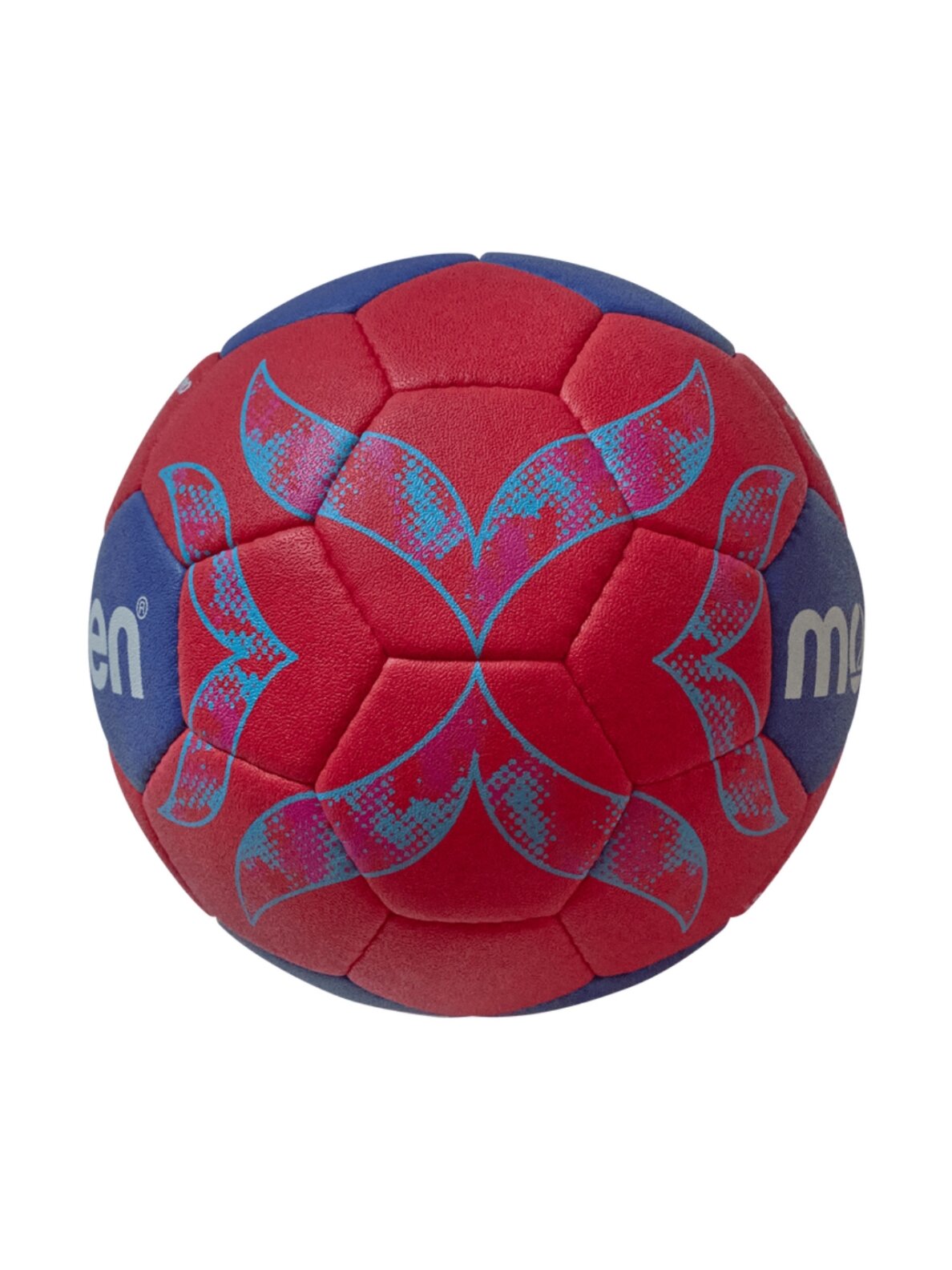 Molten moterims rankinio kamuolys IHF Approved Pro Official World Cup 2025 raudonai-mėlynas H2A5000-W5Z 2