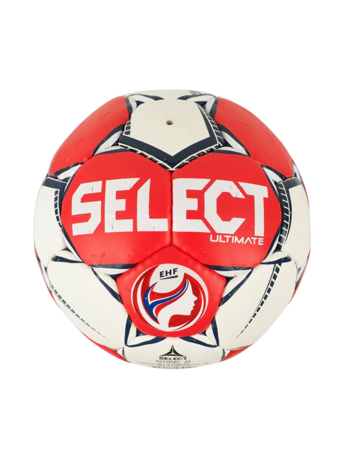 Handball Select Ultimate Dk/No EC 2 2020 balta ir raudona 10592 1
