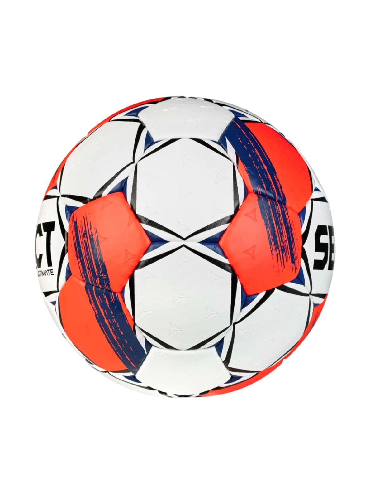 Select rankinio kamuolys Ultimate European League 3 v25 EHF baltos-oranžinės-tamsiai mėlynos spalvos 13520 2