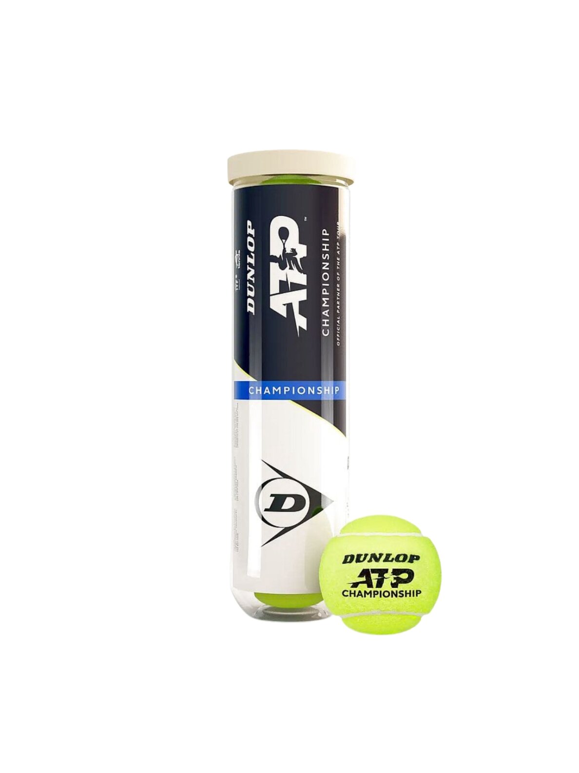 Dunlop ATP Championship teniso kamuoliai 4 vnt. 601628