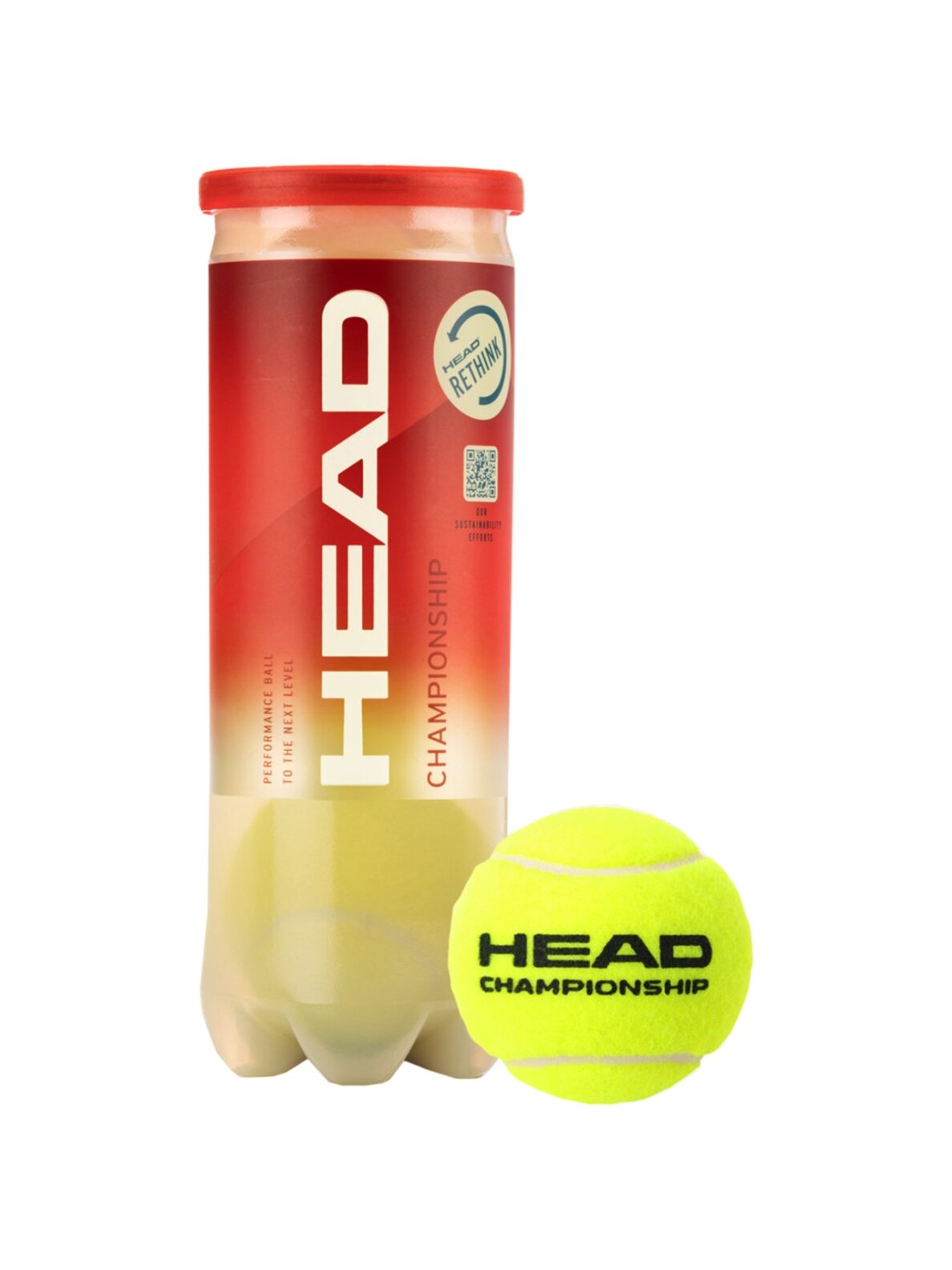 Head Championship teniso kamuoliukai, 3 vnt