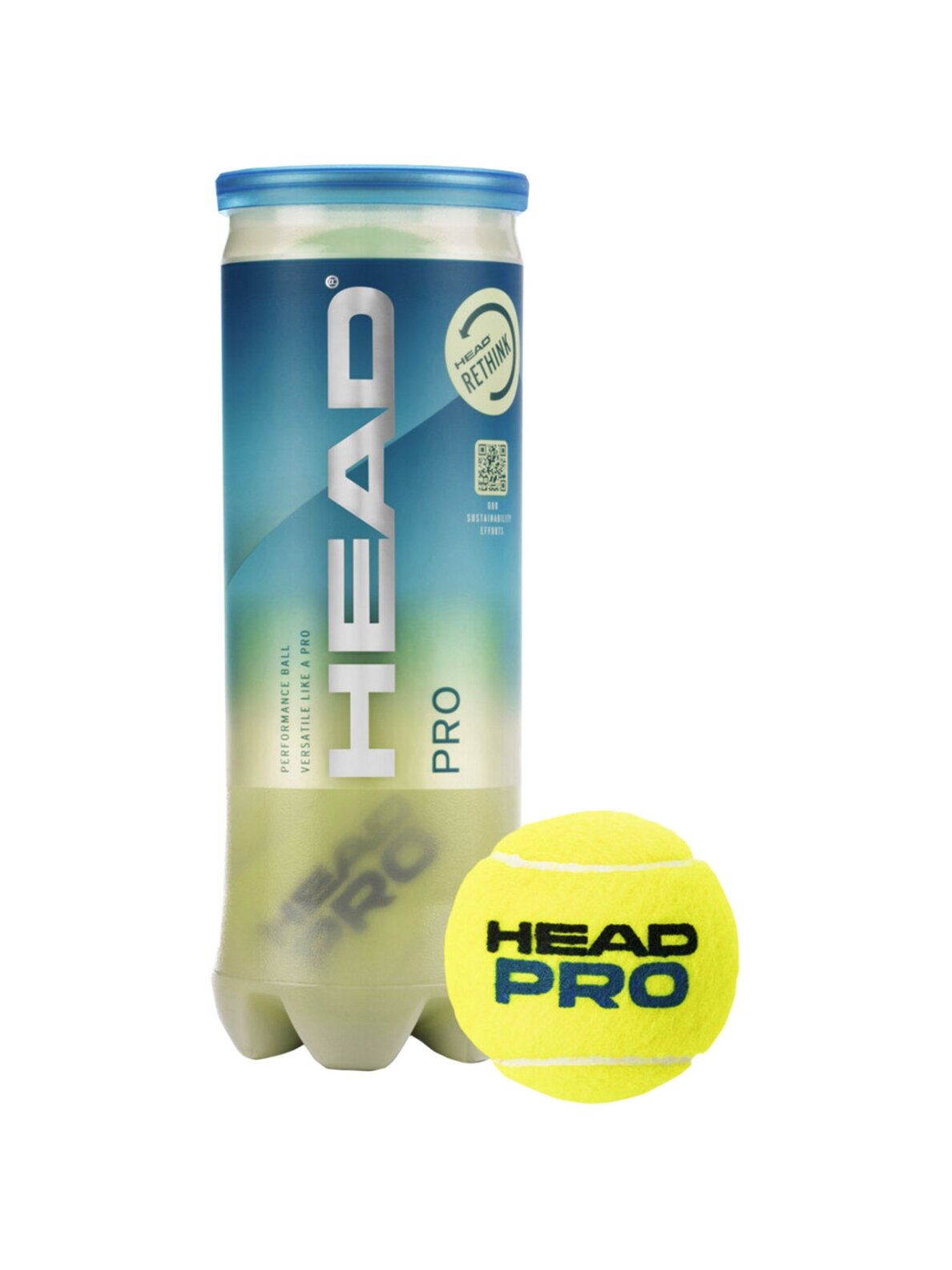 Head Pro teniso kamuoliukai, 3 vnt Head Pro teniso kamuoliukai, 3 vnt