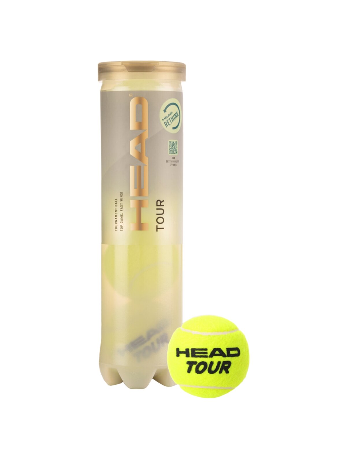 Head Tour teniso kamuoliukai 4 vnt 570704