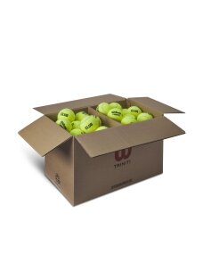 Wilson Triniti Club teniso kamuoliukas, geltonas WR8201501001