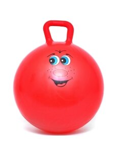 Gimnastinis kamuolys su rankena SMJ BL010 55cm