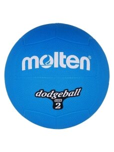 Molten Dodgeball DB2-B guminis kamuoliukas, 2 dydis, mėlynas