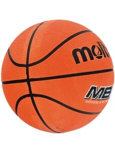 Išlydytas oranžinis MB6 krepšinis