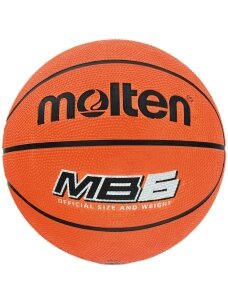 Išlydytas oranžinis MB6 krepšinis