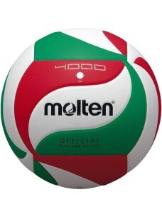 Molten V4M4000 balta-raudona-žalia tinklinis