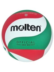 Molten V5M4500 balta-raudona-žalia tinklinis