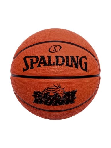 Spalding Slam Dunk krepšinio kamuolys, oranžinis 84328Z
