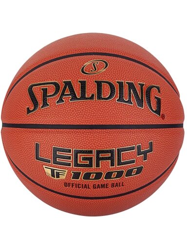 Spalding TF-1000 Legacy krepšinio kamuolys rudas 76963Z