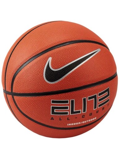 Nike Elite All Court 8P 2.0 Oranžinis krepšinio kamuolys N1004088855