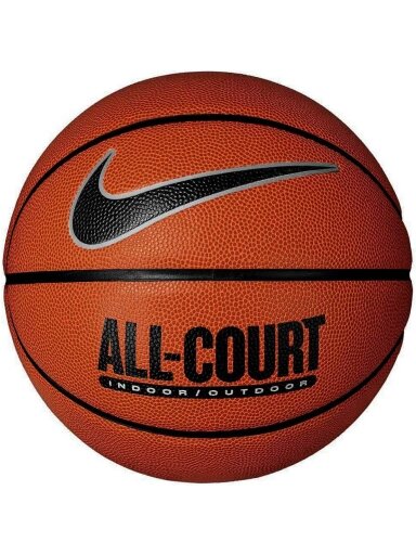 Nike Everyday All Court 8P Oranžinis krepšinio kamuolys N1004369855