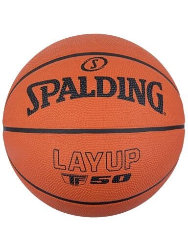 Spalding LayUp TF-50 krepšinis, 5 dydis, oranžinis 84334Z