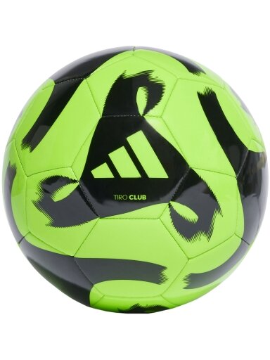 Adidas Tiro Club futbolo žalia ir juoda HZ4167 Adidas Tiro Club futbolo žalia ir juoda HZ4167