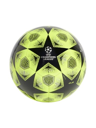 Adidas UCL Club 24/25 Knockout Stages futbolo kamuolys geltonai-juodas JH1282