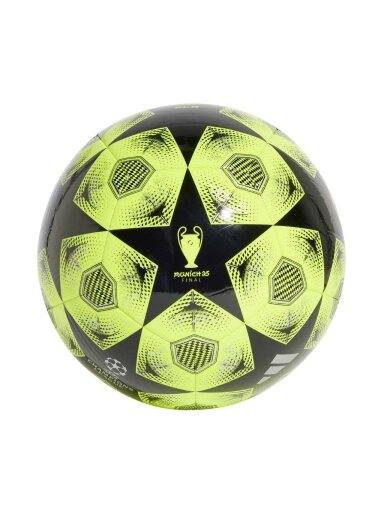 Adidas UCL Club 24/25 Knockout Stages futbolo kamuolys geltonai-juodas JH1282