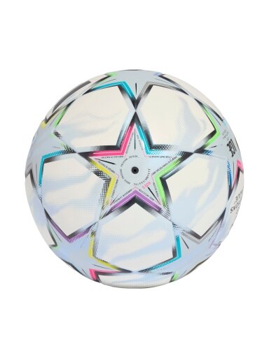 Futbolas adidas UCL League J350 26/27 League Stage balta ir mėlyna KE9768
