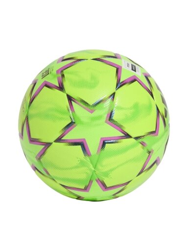 Adidas UCL Winter 26/27 League Stage futbolo žalia-juoda-rožinė KY5573