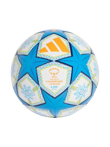 Adidas futbolo kamuolys UWCL League 24/25 Knockout Stages mėlynas JH1299