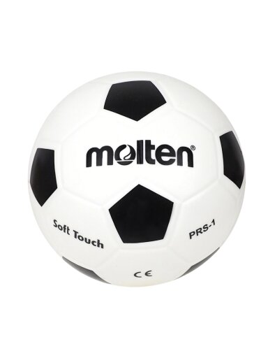 Molten PRS-1 futbolo kamuolys baltas-juodas