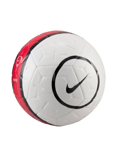 Nike futbolo kamuolys Academy T90 baltas-raudonas IH7531 100