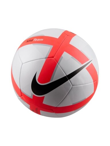 Nike Futsal Pro Team FA25 futbolo kamuolys baltas-oranžinis HV6327 100
