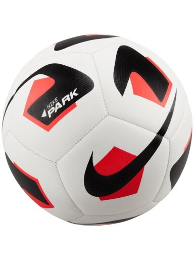 Nike Park Team 2.0 futbolas balta-juoda-oranžinė DN3607 100