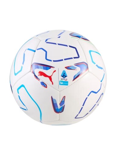 Puma mini futbolo kamuolys Stellar Serie A, baltas-mėlynas, 85166 01