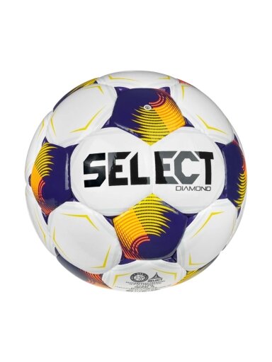 Select futbolo kamuolys Diamond v26 FIFA Basic baltas-oranžinis 1016692/120082