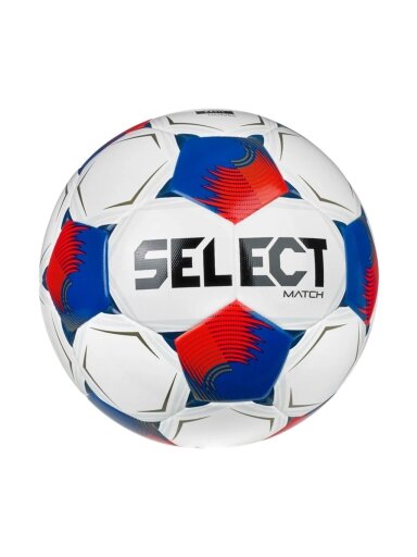 Select futbolo kamuolys FB Match v26 FIFA Basic, baltas-mėlynas-raudonas, 120078