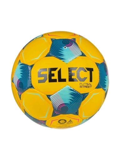 Select futbolo kamuolys Futsal Street v26 geltonas-mėlynas 310023 Select futbolo kamuolys Futsal Street v26 geltonas-mėlynas 310023